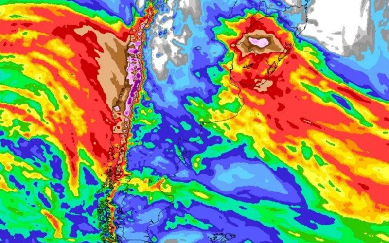 Rios atmosféricos vão afetar o Rio Grande do Sul e o Chile | abc+