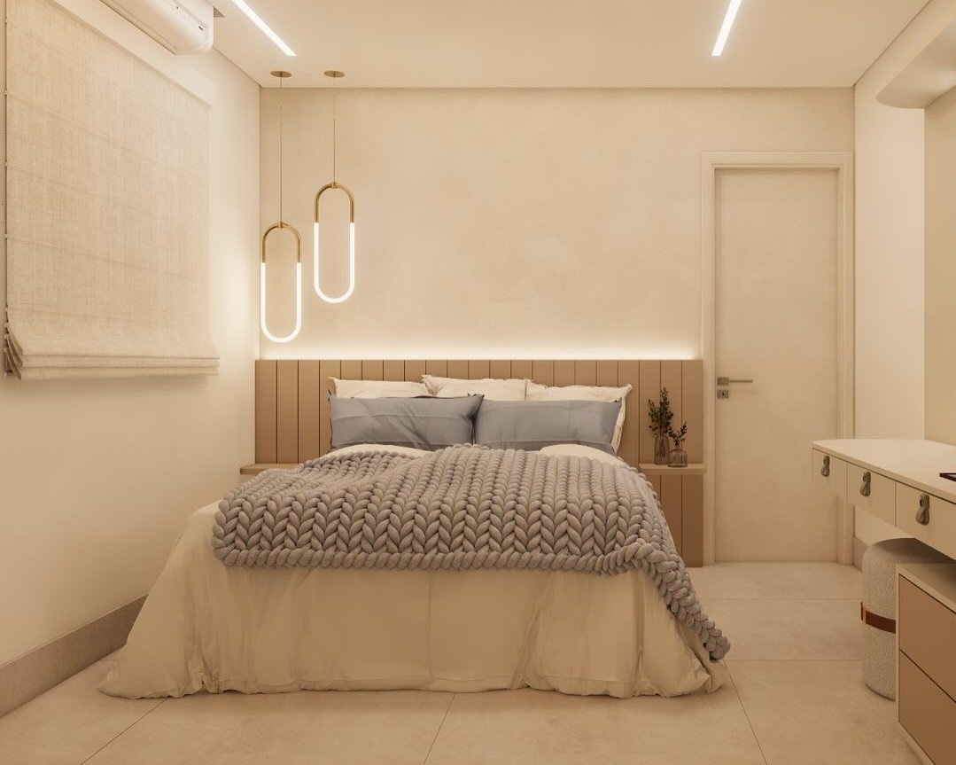 Quarto em tons neutros | abc+