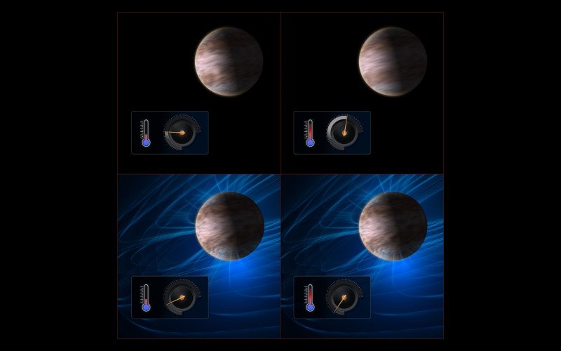Ilustrações mostram como campos magnéticos podem atuar em exoplanetas | abc+