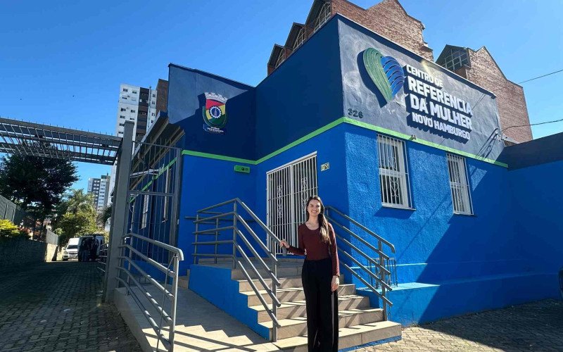Centro de Referência da Mulher (CRM) recebe último retoques em Novo Hamburgo - Secretária Betina Espíndula | abc+