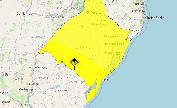 Alertas do Inmet para tempestade e vendaval nesta quinta-feira | abc+