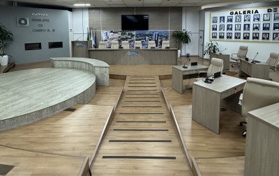 Câmara de Vereadores de Campo Bom vai investir mais de R$ 730 mil para melhorias no Plenário; sessões serão itinerantes