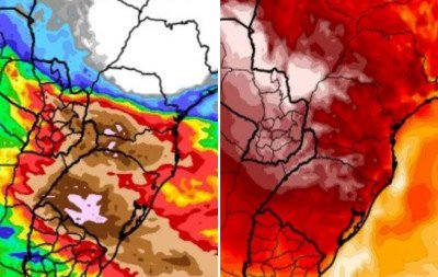 Extremos de chuva e calor: Previsão para o resto de julho tem mais volumes excessivos ao RS