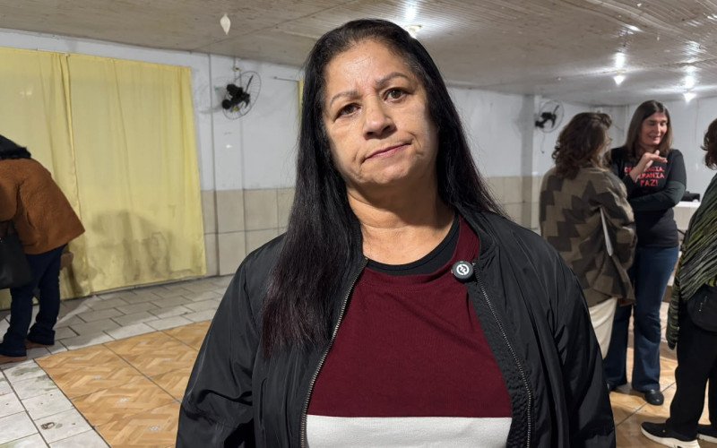 Otilia de Almeida, secretária da Associação dos Moradores do bairro Kephas II