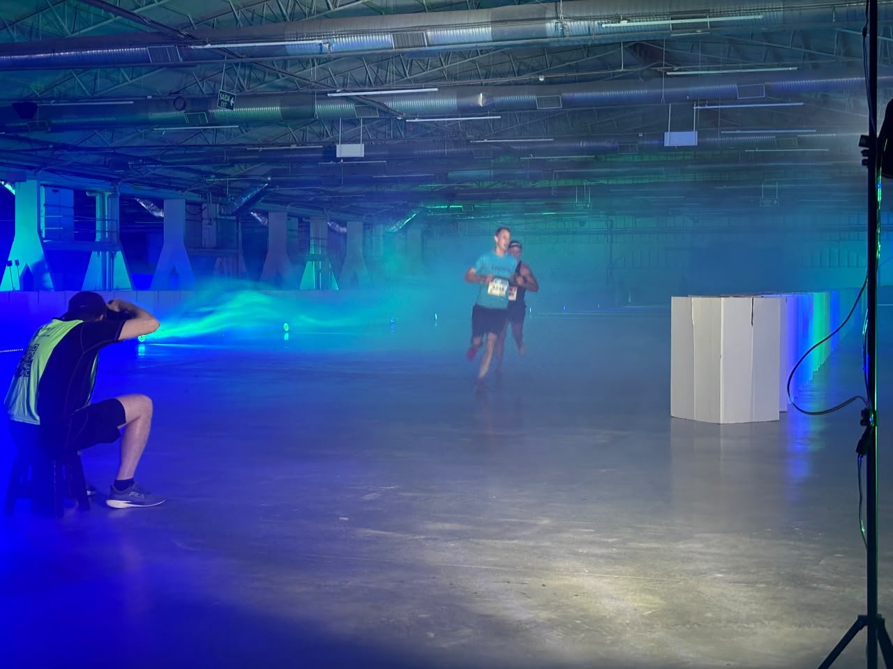 Corrida indoor reúne centenas de atletas em Novo Hamburgo