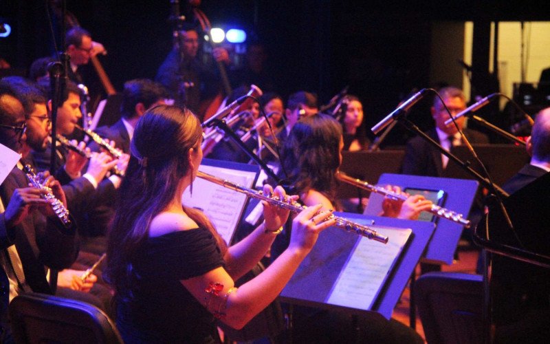 Orquestra de Sopros de Novo Hamburgo fez a abertura oficial do II Femusik