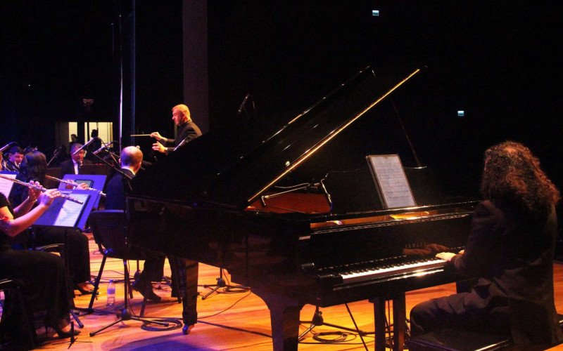 Orquestra de Sopros de Novo Hamburgo fez a abertura oficial do II Femusik