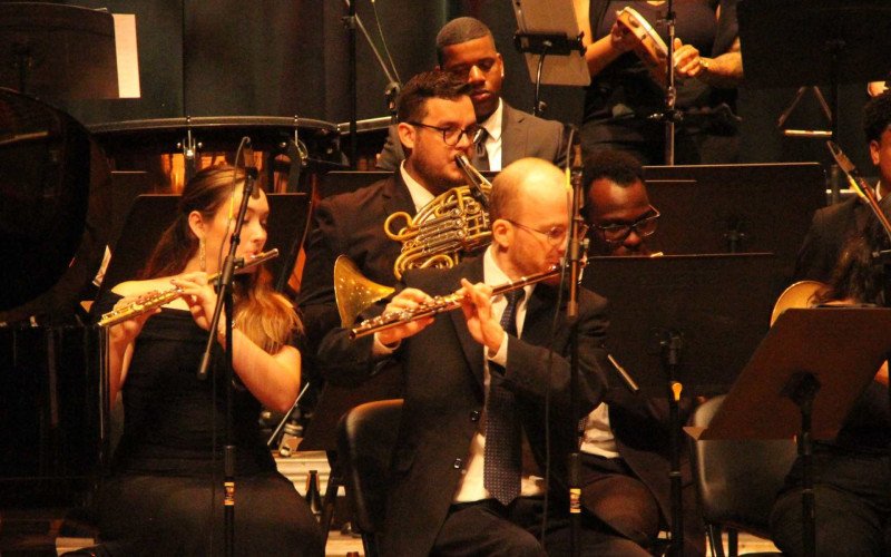 Orquestra de Sopros de Novo Hamburgo fez a abertura oficial do II Femusik