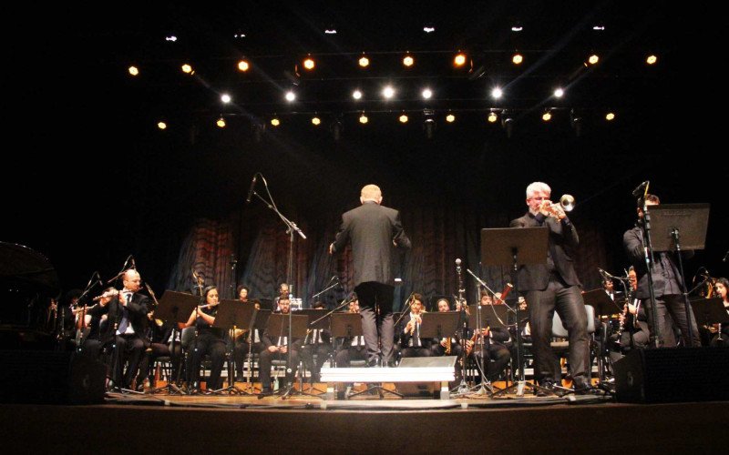 Orquestra de Sopros de Novo Hamburgo fez a abertura oficial do II Femusik
