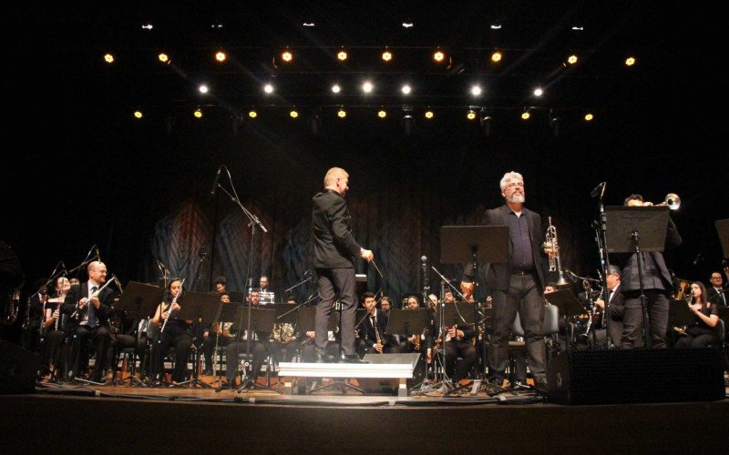 Orquestra de Sopros de Novo Hamburgo fez a abertura oficial do II Femusik