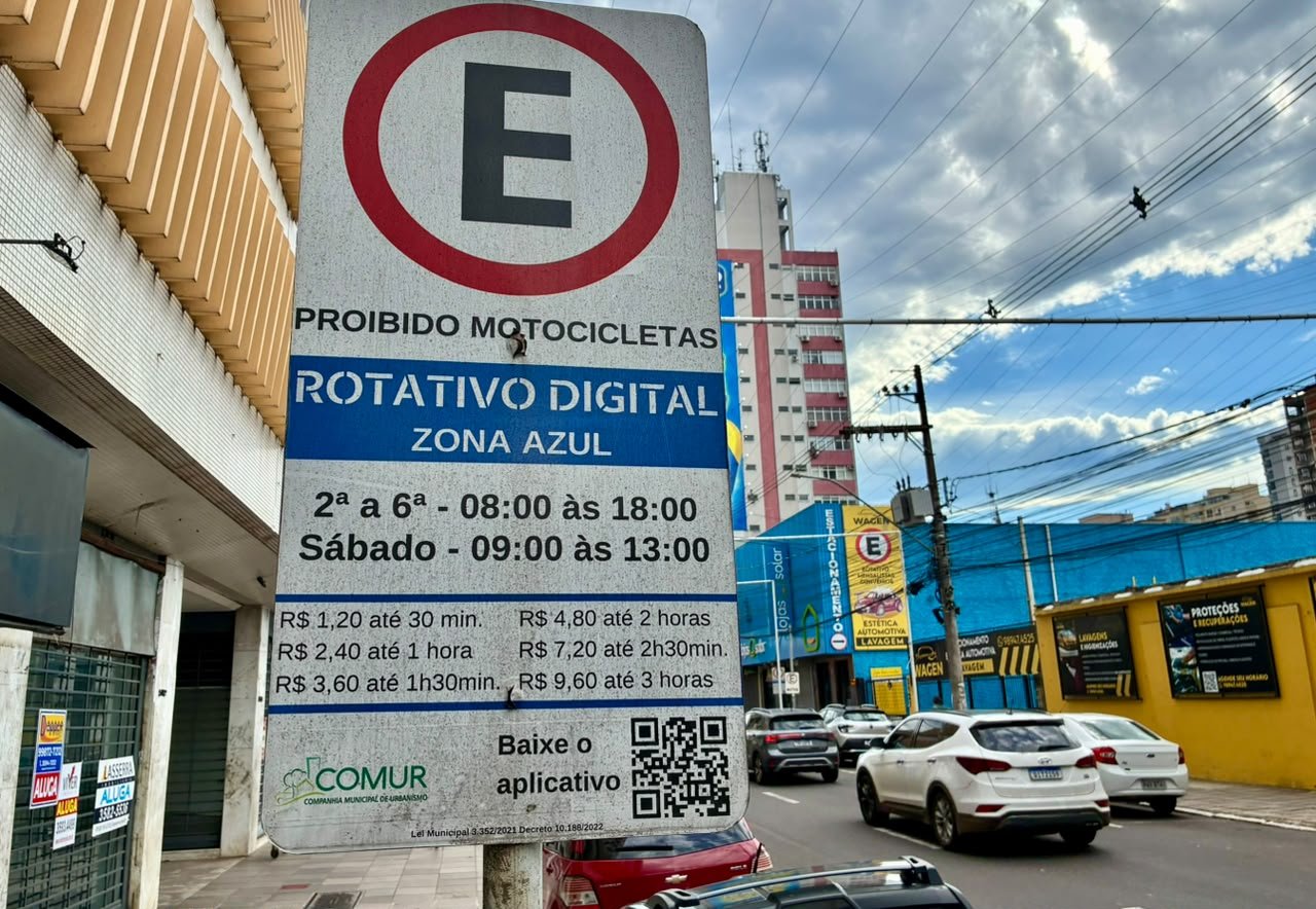 Em 5 pontos, entenda o que pode mudar no estacionamento rotativo de Novo Hamburgo