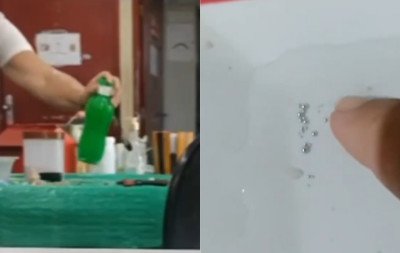 "Eu peguei ela mexendo na minha garrafa": Aluna coloca mercúrio na água de professora