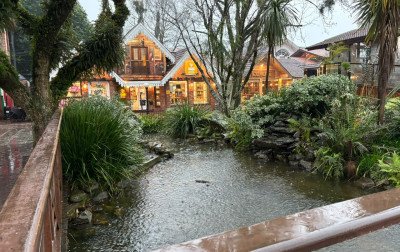 Chuva forte a intensa atinge Gramado e Canela nesta terça-feira