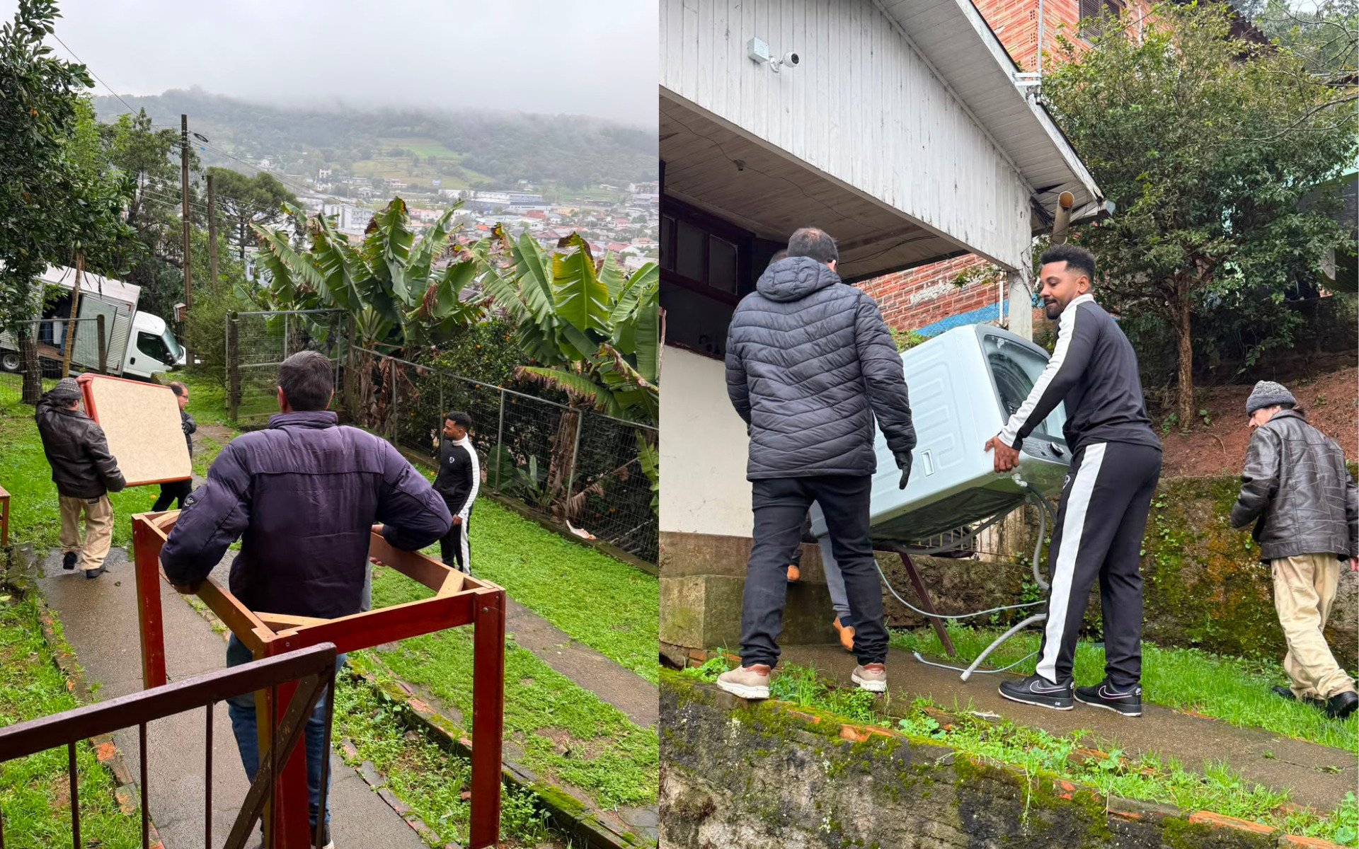 Defesa Civil de Parobé remove famílias em situação de risco enquanto monitora o nível do Rio Paranhana