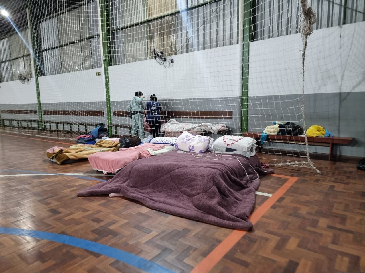 Sapiranga retira famílias de área de risco diante das cheias do Rio dos Sinos