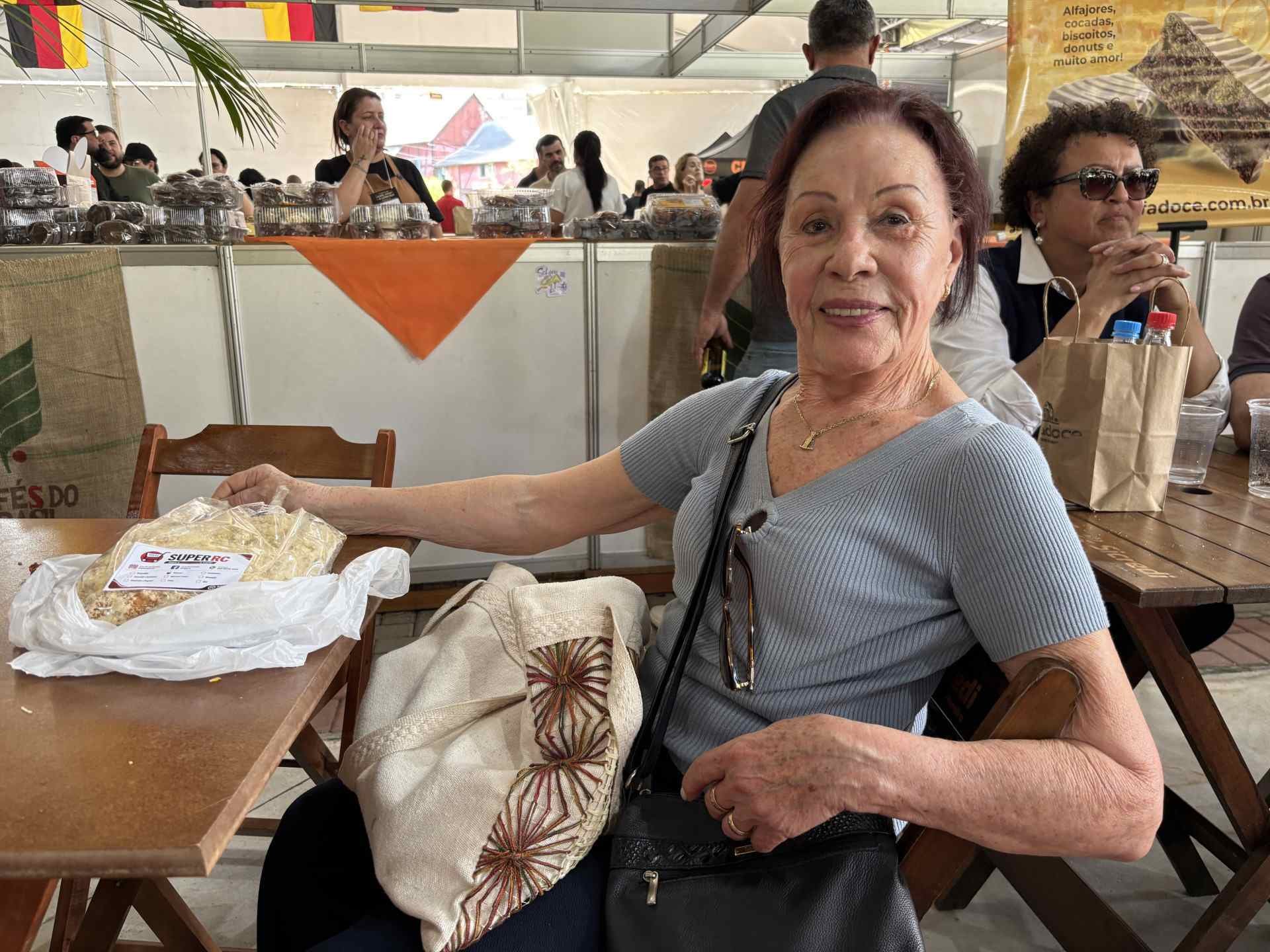 Cuca de café e de abacaxi com vinho estão entre os destaques da Festa do Café, Cuca e Linguiça