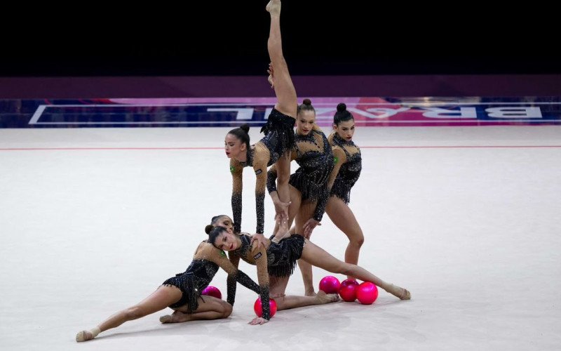 Ginástica rítmica: Brasil é bronze e garante vaga em Los Angeles 2028 | abc+