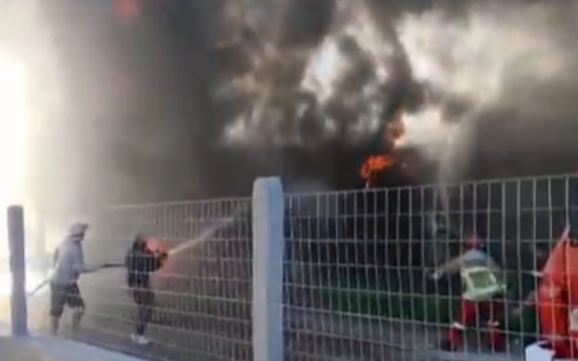 VÍDEO: Incêndio destrói fábrica de móveis e deixa dois cachorros mortos em Três Coroas