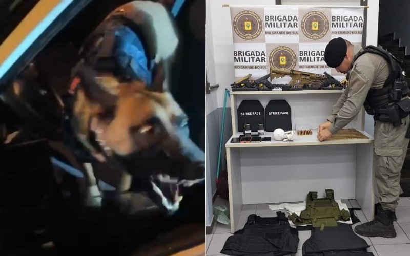 O que diz a defesa do dono de conveniência onde 5 foram presos com fuzil e pistolas em Novo Hamburgo