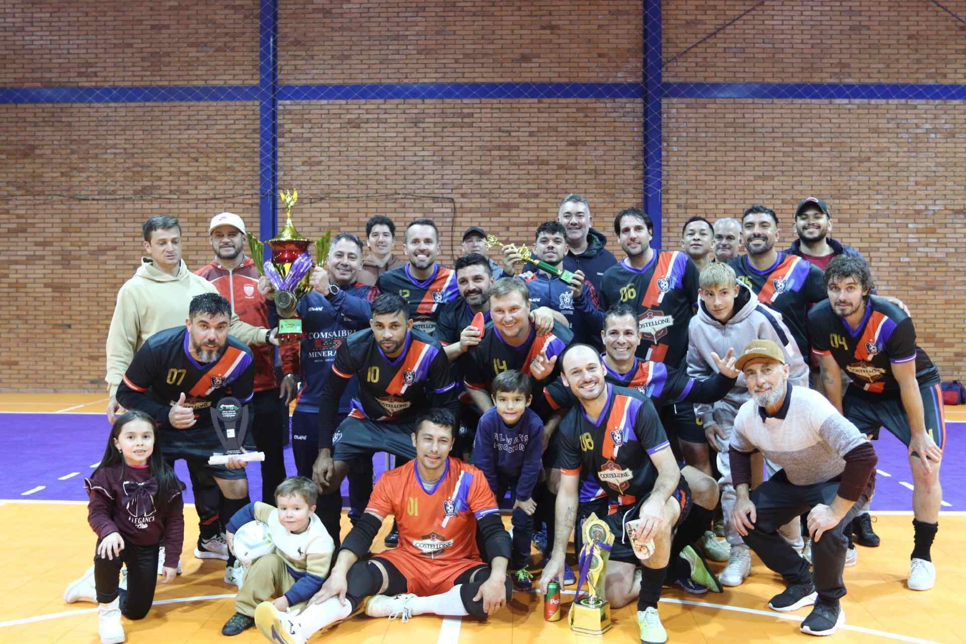Suvaco Futsal conquista taça do Campeonato de Futsal de Veteranos de Canela
