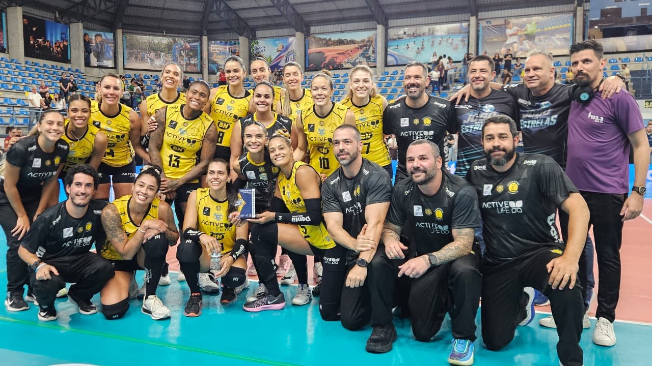 Dentil Praia Clube supera Sesc Flamengo em emocionante tie‑break no Jogo das Estrelas
