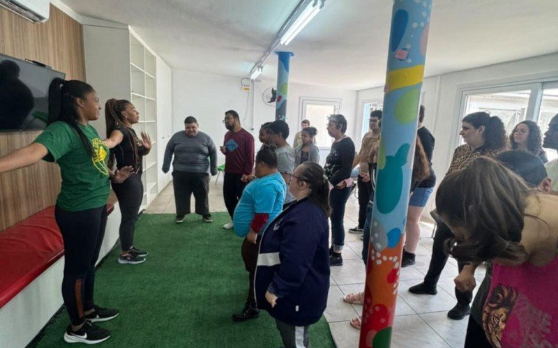 Apae Projeto leva samba e inclusão à Apae de São Leopoldo | abc+