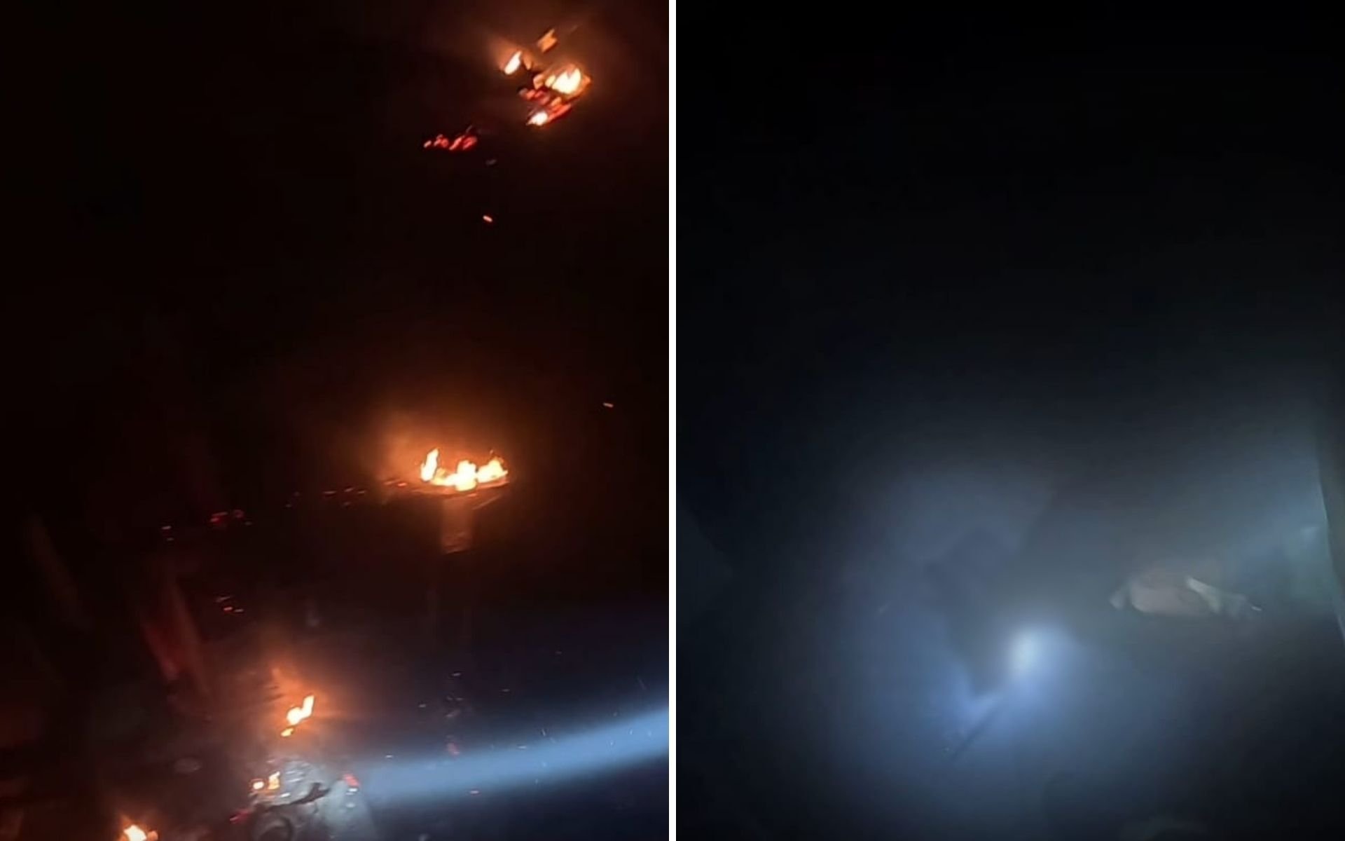 Bombeiros tentam reanimar cachorro resgatado em incêndio residencial em Igrejinha; veja o vídeo