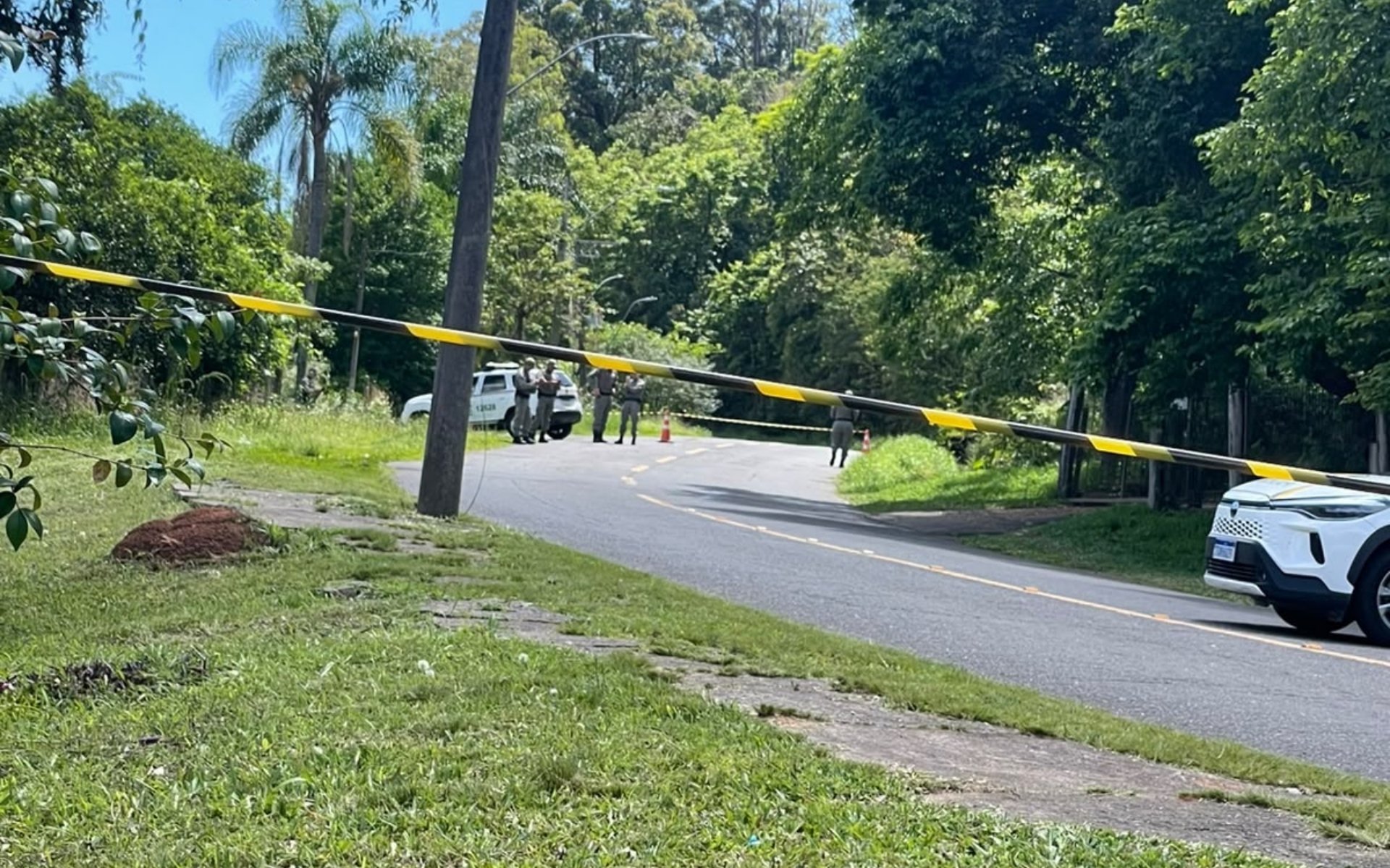 Morteiro é encontrado em vala em São Leopoldo