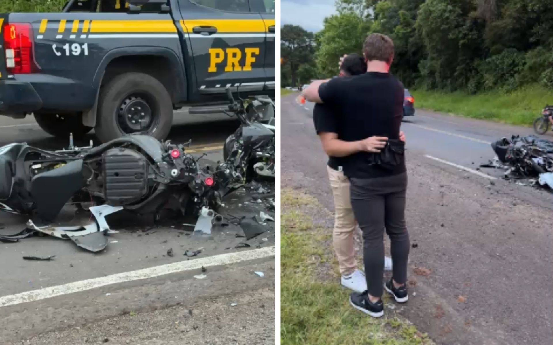 Two motorcyclists die in head-on crash on Brazil's BR-116