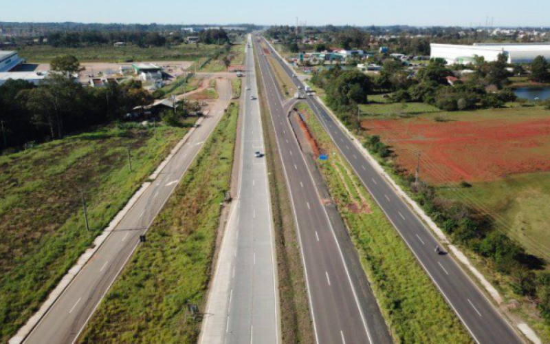 Obras de concretagem vão causar bloqueios na RS-118 entre Gravataí e Sapucaia do Sul 