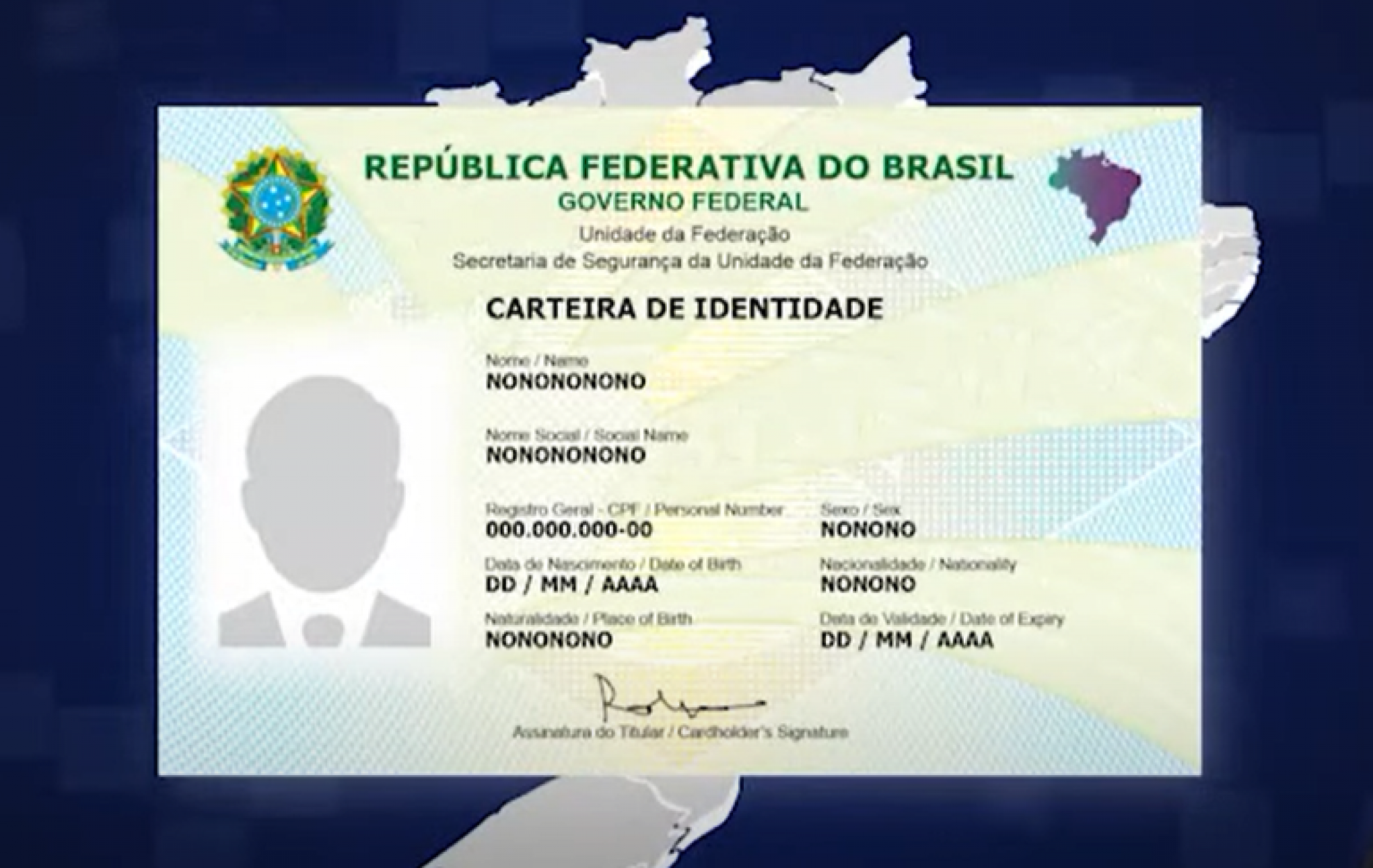 Novo modelo da carteira de identidade só será emitido no RS a partir do  segundo semestre - Rio Grande do Sul - Diário de Canoas