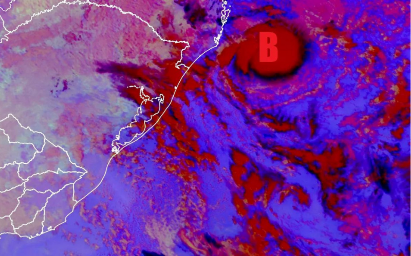 Passagem do ciclone Yakecan no Sul do País em maio de 2022 | abc+