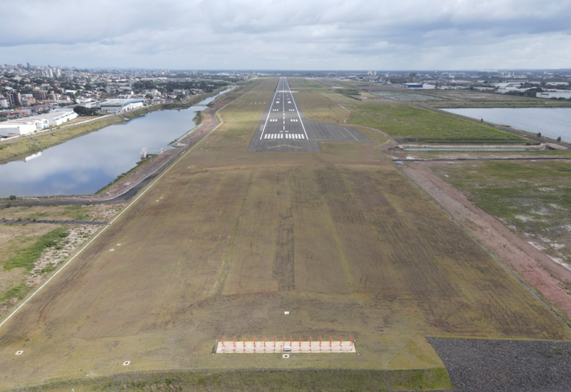Pista ampliada do Aeroporto Salgado Filho entra em funcionamento Região Jornal NH