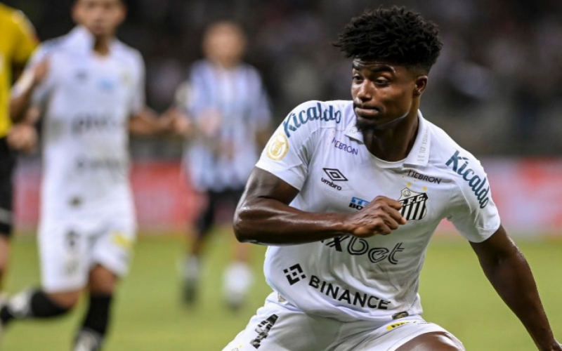 Eduardo Bauermann foi afastado do elenco profissional do Santos nesta terça-feira (9)