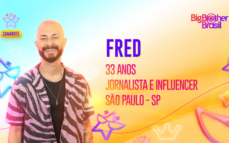 BBB 23: conheça Fred