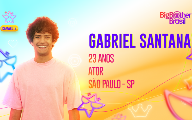 BBB 23: Conheça o Gabriel Santana