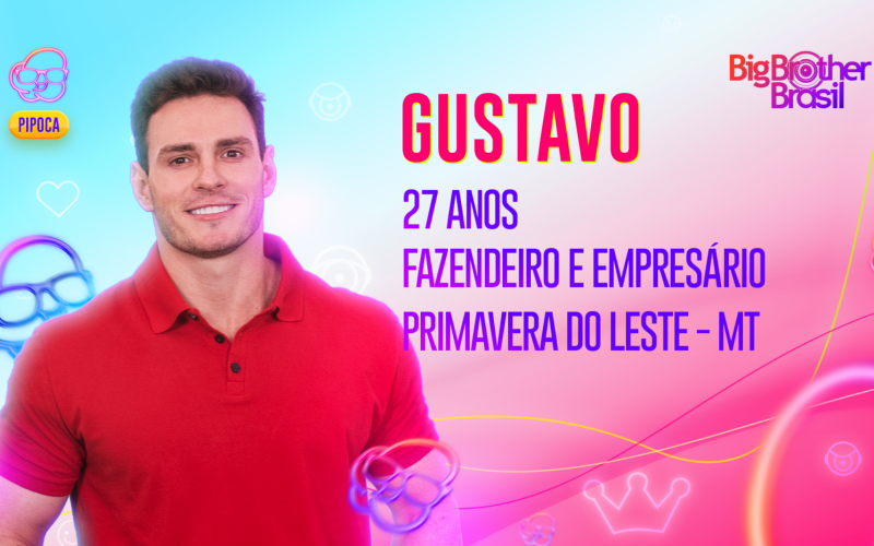 BBB 23: conheça Gustavo