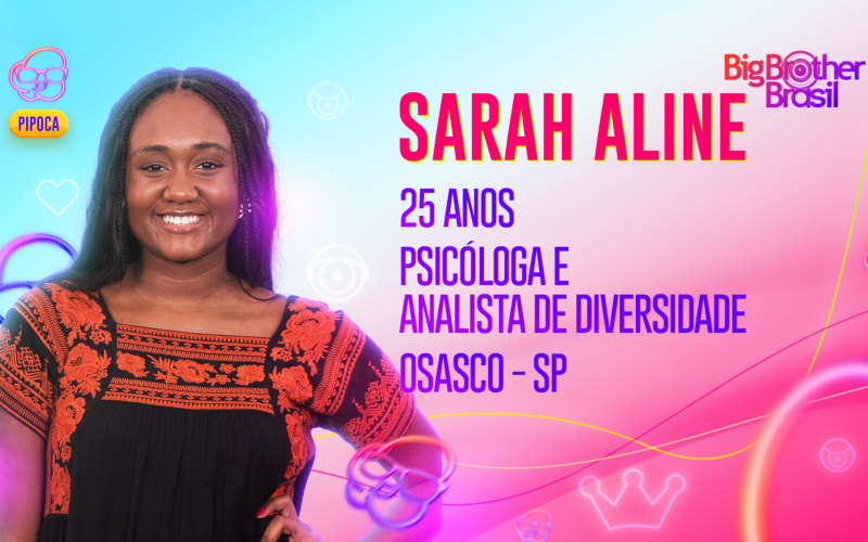 BBB 23: conheça a Sarah Aline 