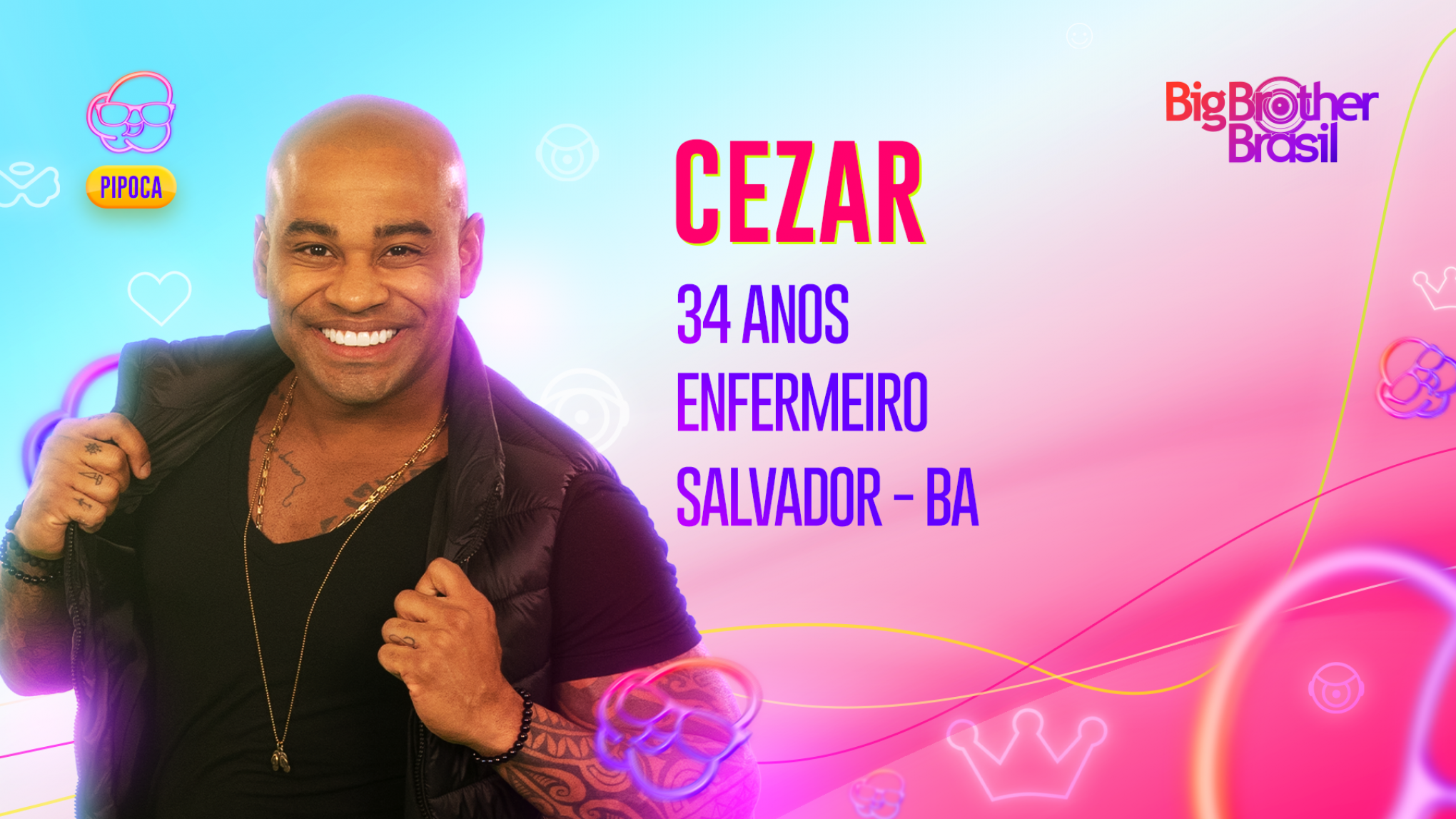 BBB 23: conheça o Cezar