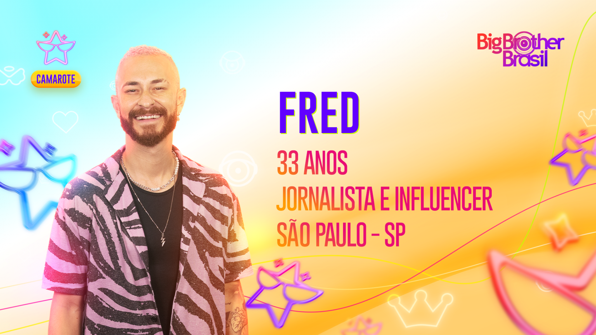 BBB 23: conheça o Fred