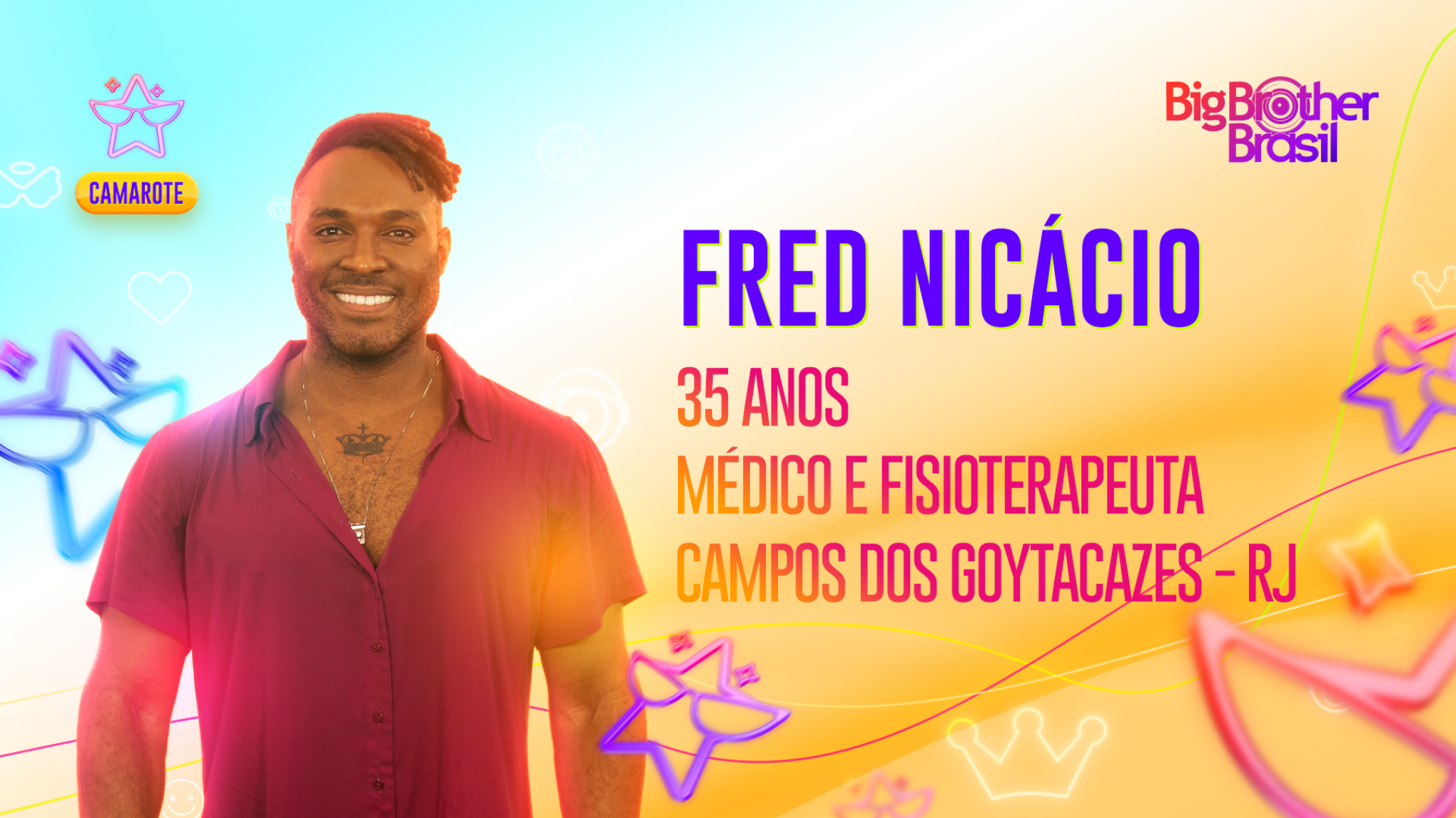 BBB 23: conheça o Fred Nicácio