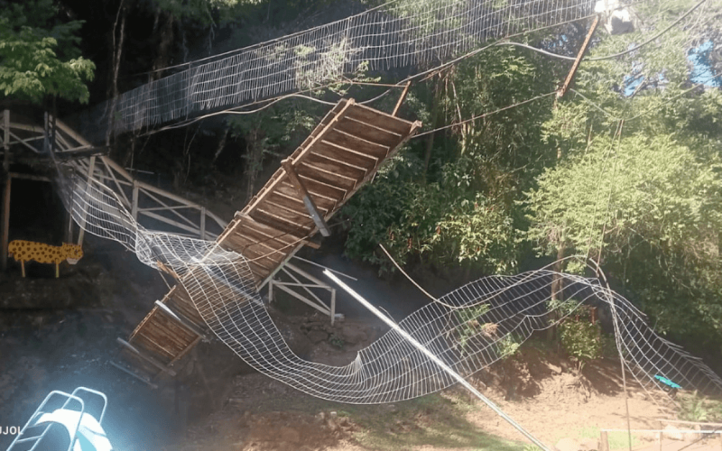 Sobreviventes têm alta após queda de ponte pênsil em camping de Sapiranga