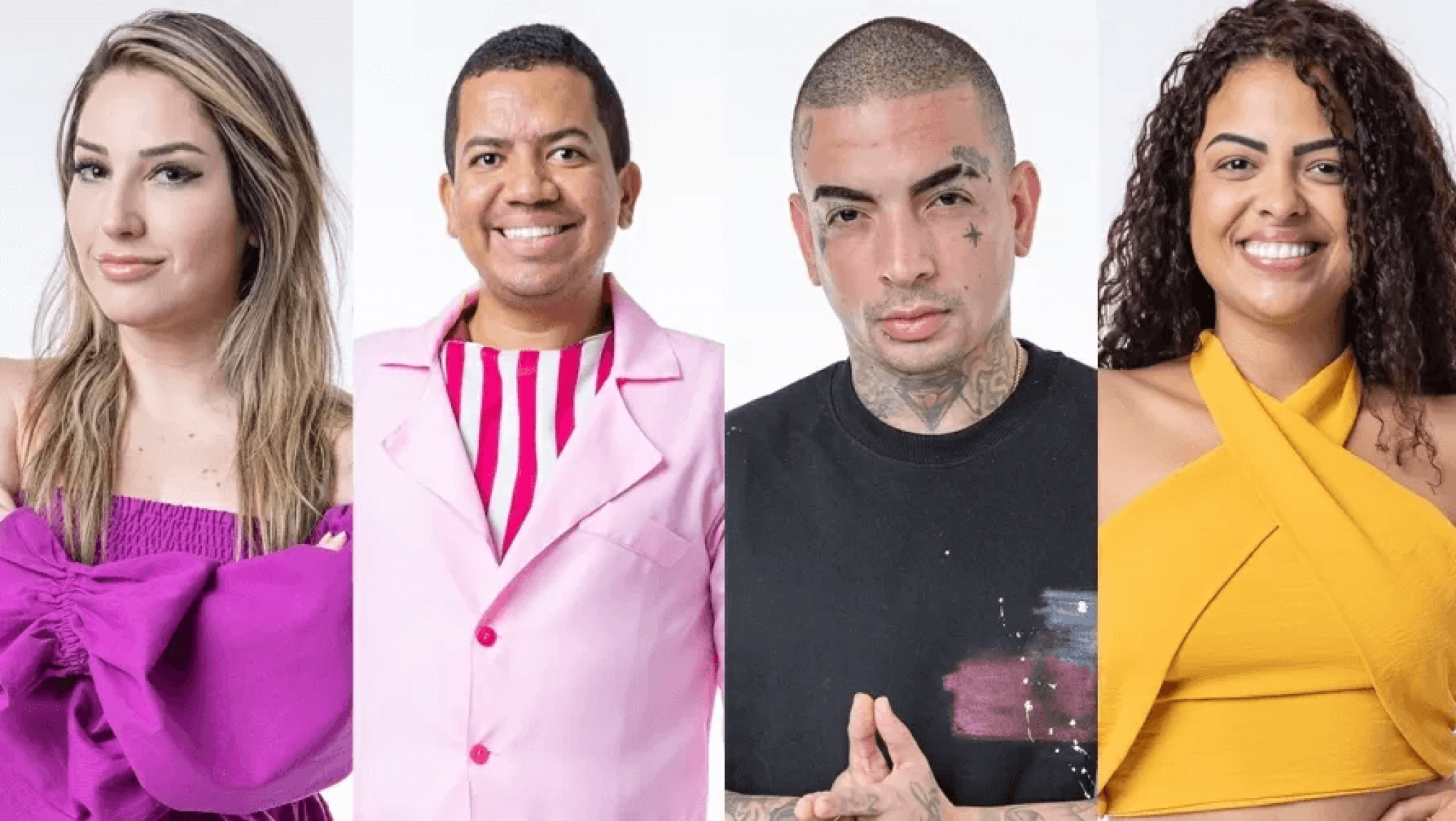 Mc Guimê, Paula, Bruno e Amanda disputam o quarto Paredão do 'BBB 23'