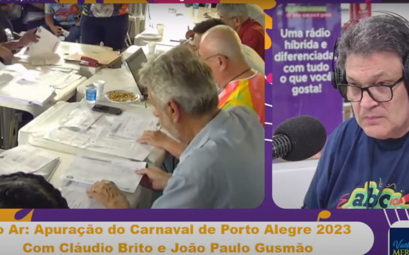 Acompanhe a apuração dos resultados do carnaval de Porto Alegre