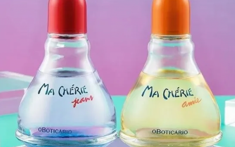 Sucesso nos anos 2000, perfumes Ma Chérie Amie e Ma Chérie Jeans são relançados pelo O Boticário