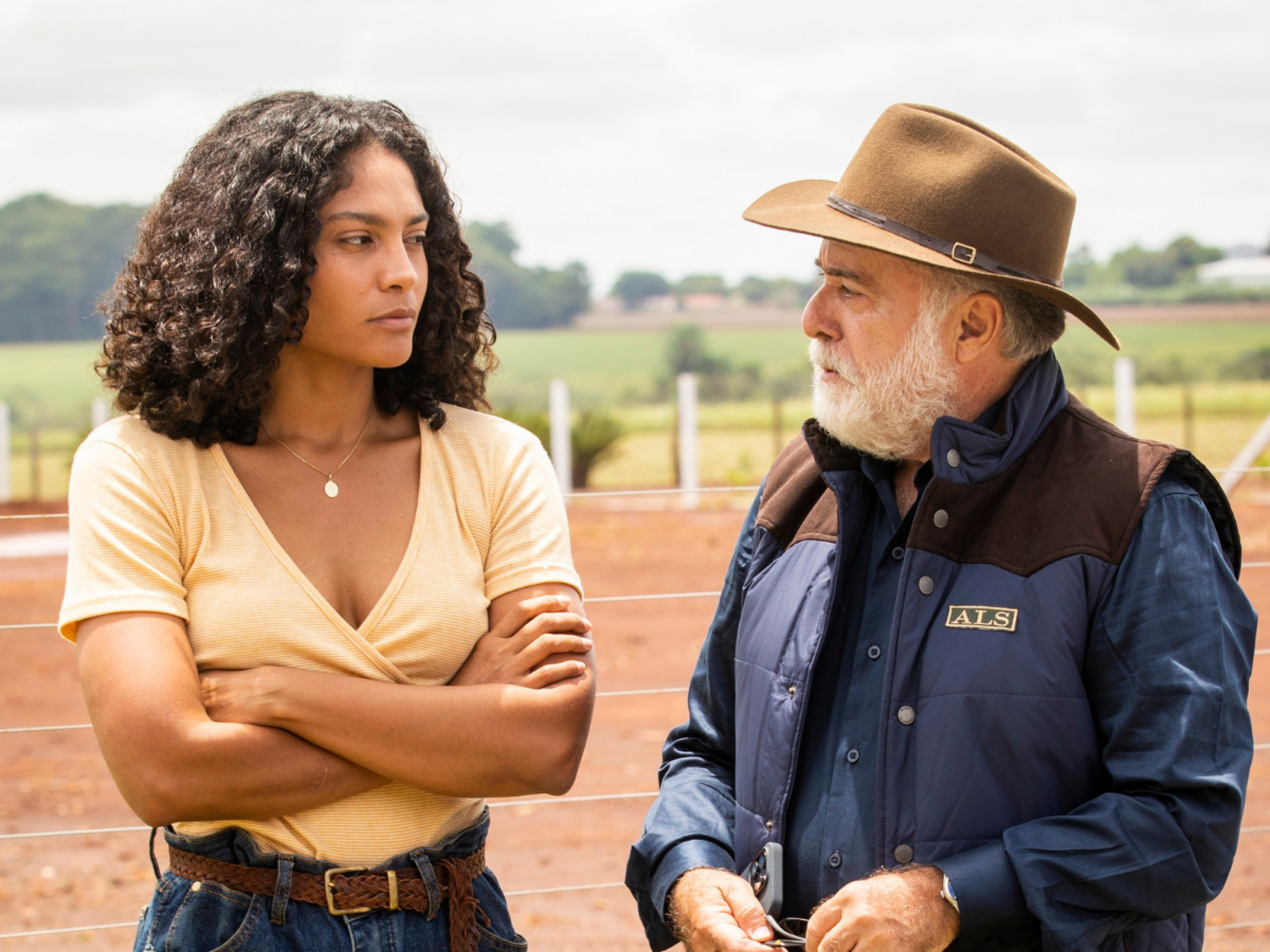 Chitãozinho e Xororó participaram das gravações da novela Em