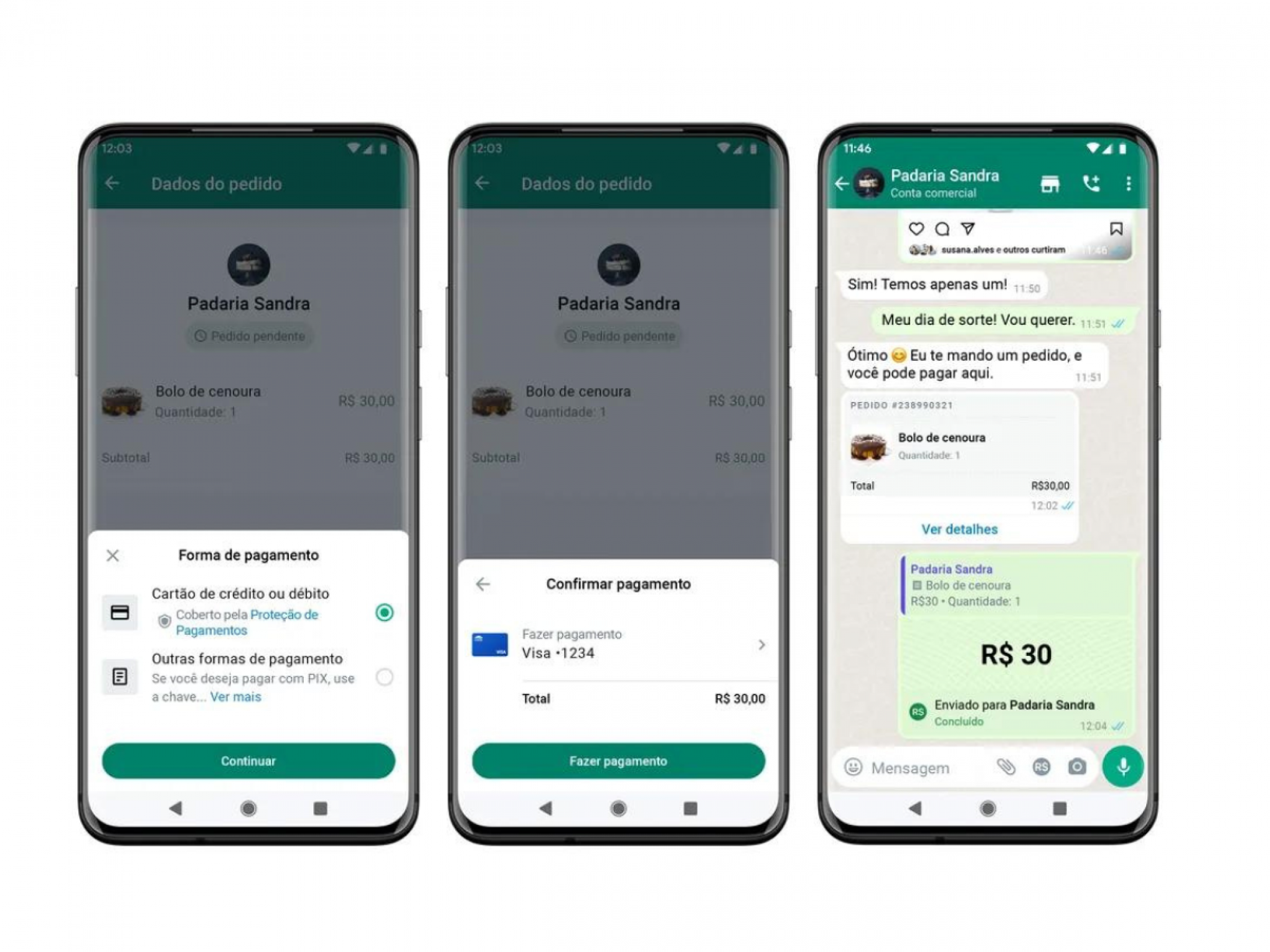 WhatsApp libera pagamentos a empresas e recurso de proteção contra roubo de conta