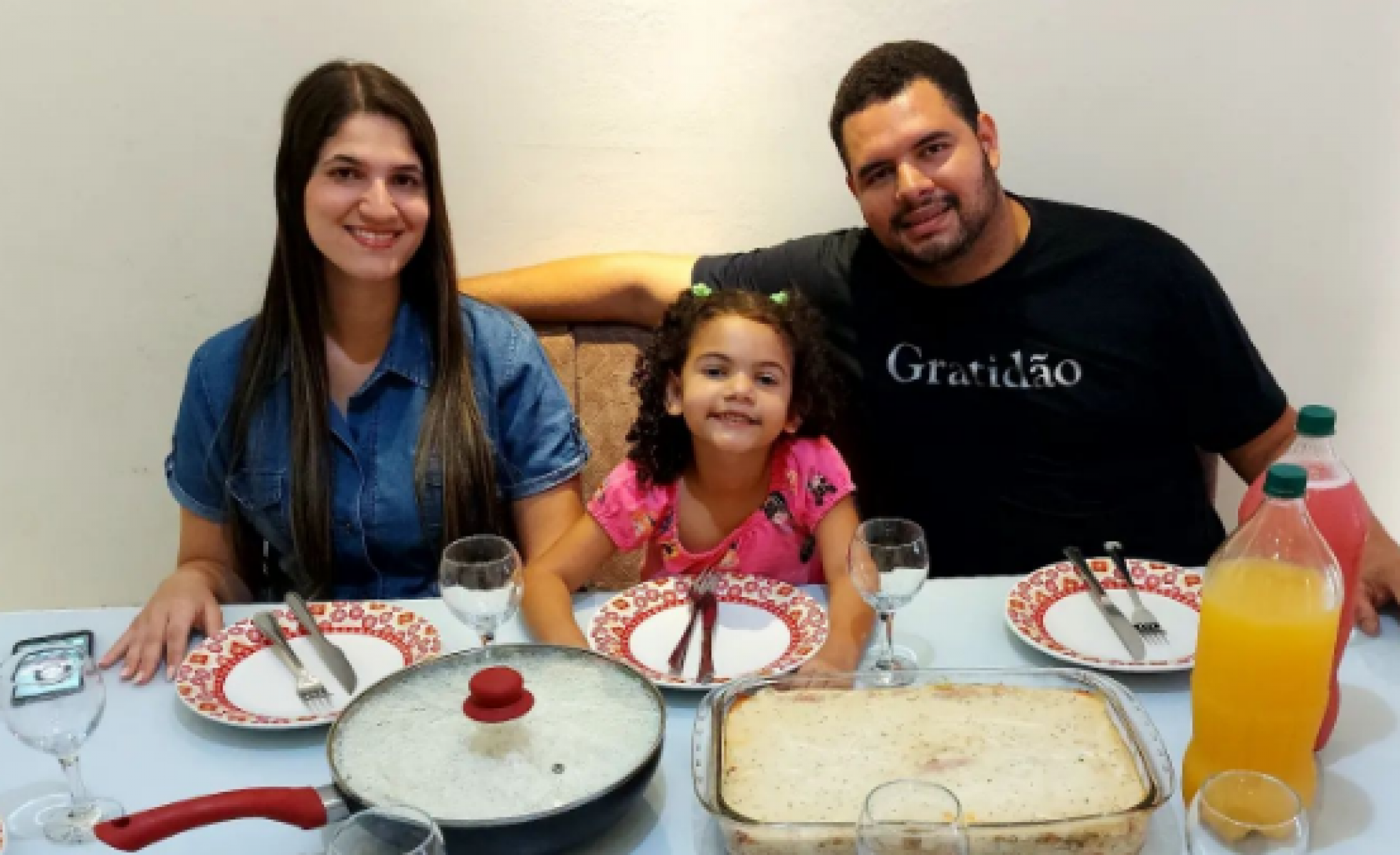 Casal já tem uma filha de 4 anos