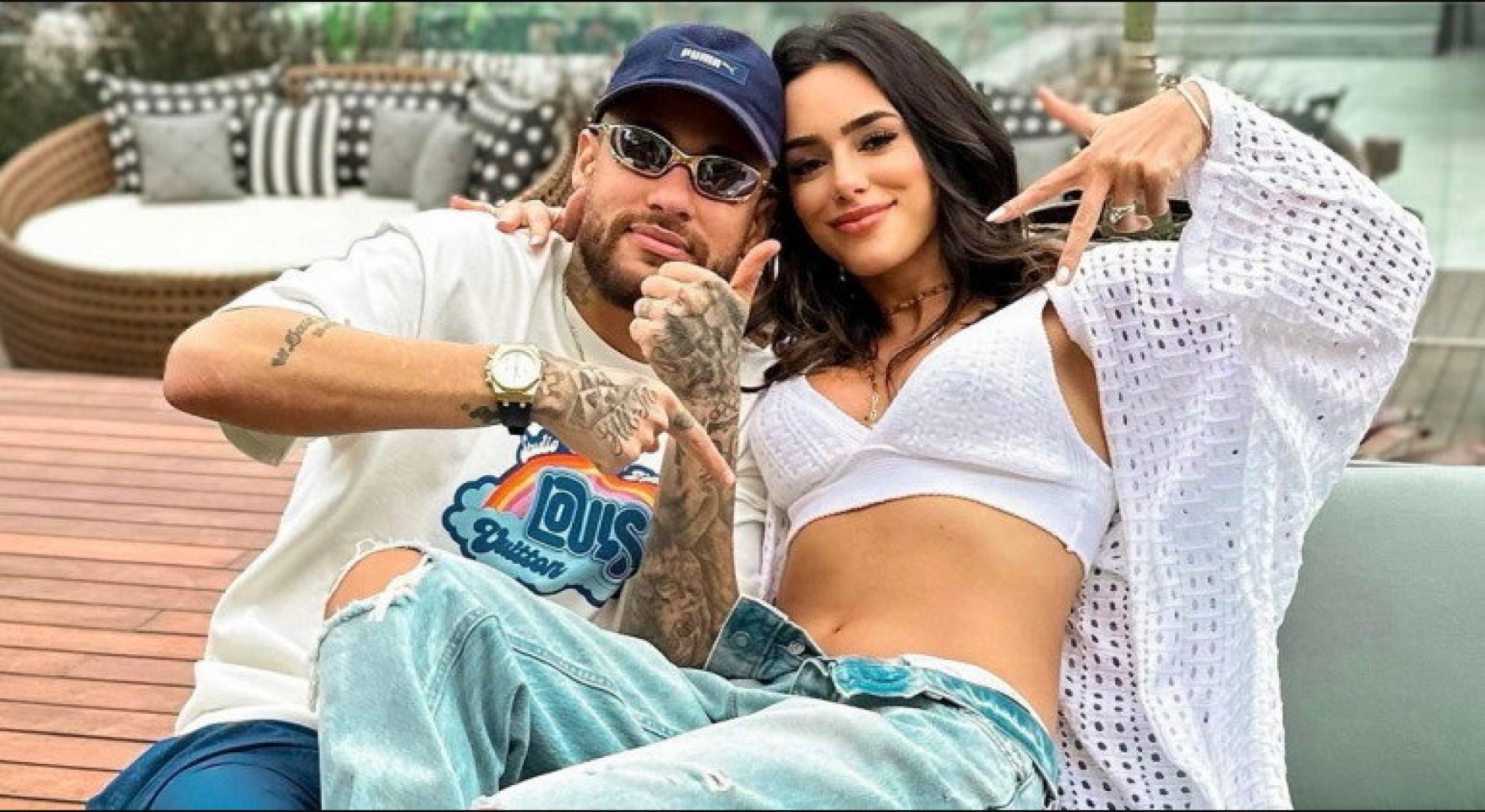 Filha de Neymar e Bruna Biancardi nasce em São Paulo; jogador estava na Arábia Saudita no momento do parto