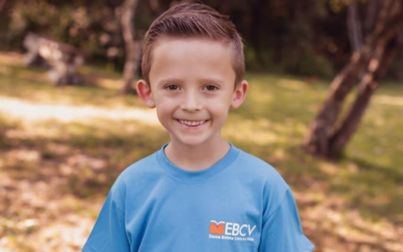 Calebe Rorato Schmidt, 7 anos | Jornal NH